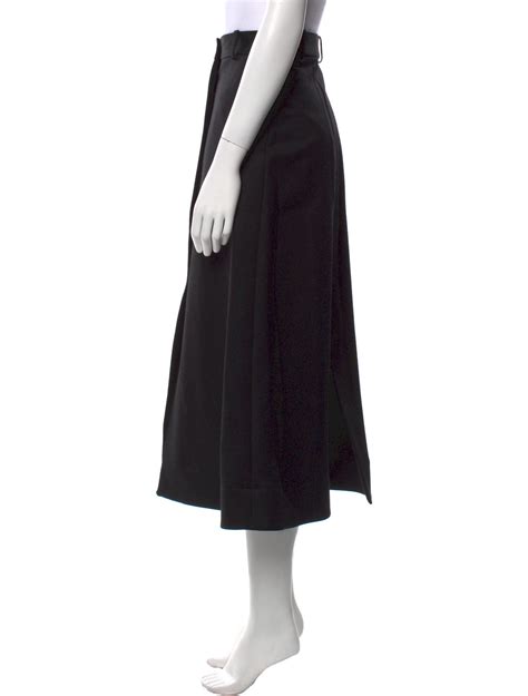 Celine Midi Length Skirt Black Skirts Clothing Cel The