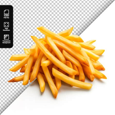 Patates Frites Psd Isolées Sur Un Fond Transparent PSD Premium