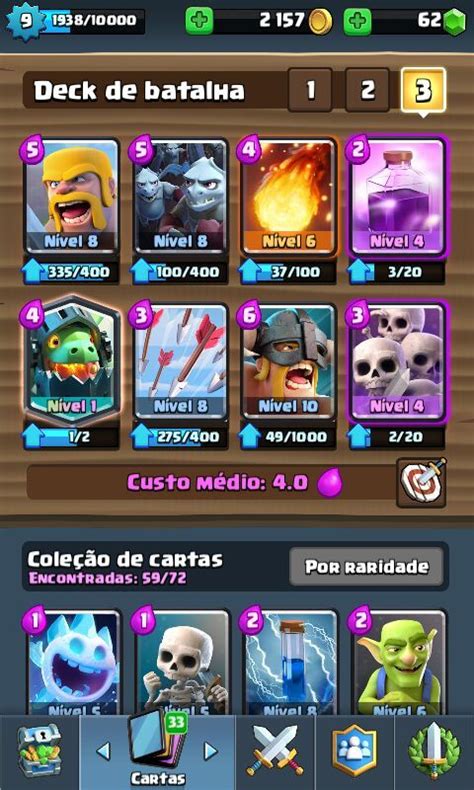 DECK DE BÁRBAROS DE ELITE Clash Royale Amino Oficial Amino