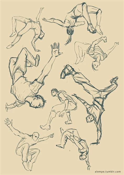 How To Draw People In Action Poses