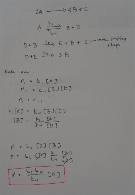 Solved 6 6 Points The Following Reaction Carried Out At A