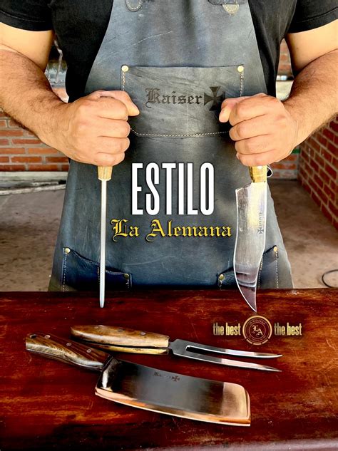 Delantal Parrillero La Alemana