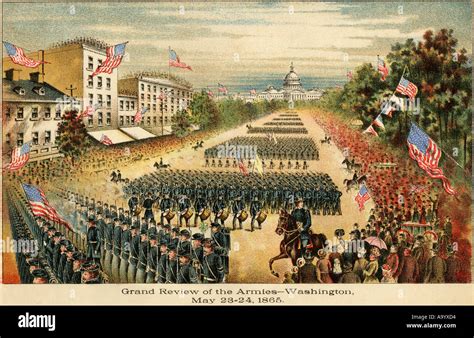 Grand Review Of The Armies At The End Of The Civil War On Pennsylvania