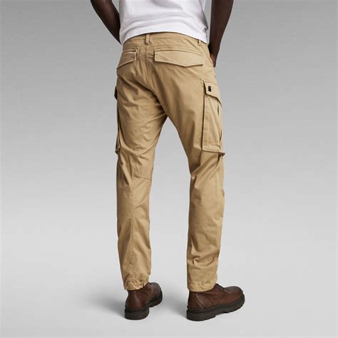 Rovic Zip 3D Regular Tapered Pants Brown G Star RAW