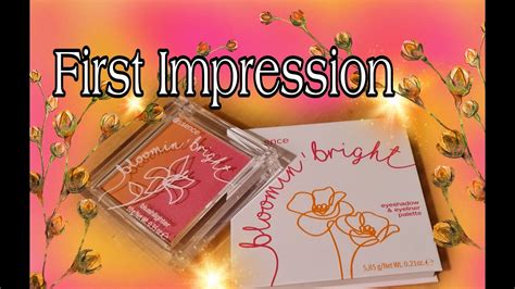 Essencebloomin Bright Le First Impression Youtube