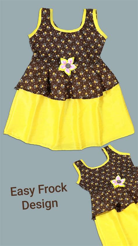 Very Easy Beautiful Summer Baby Frock Cutting And Stitching Step By