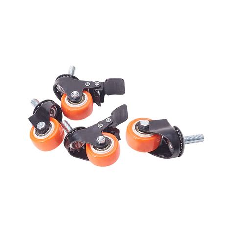 Mromax Inch Stem Casters Each Capacity Lbs Heavy Duty Swivel Pu