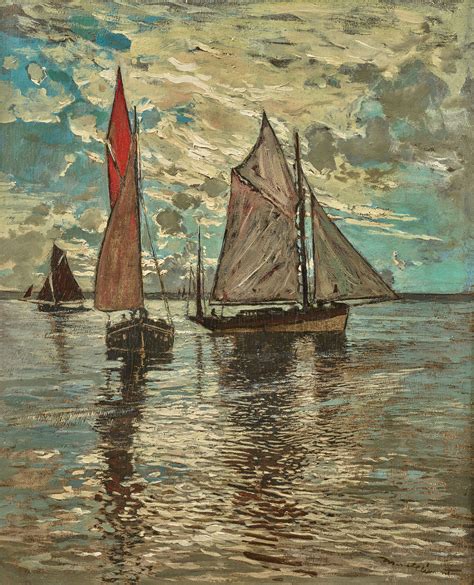 Bateaux Au Mouillage Galerie Ary Jan Galerie D Art Paris