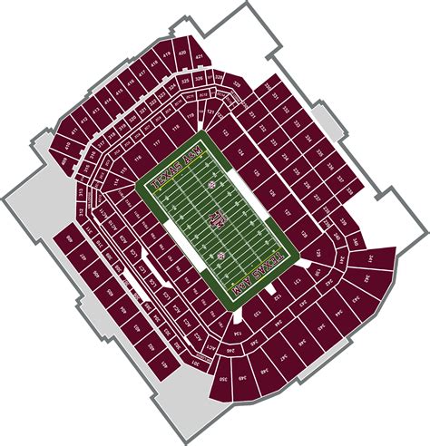 Texas Football Stadium Seating Chart