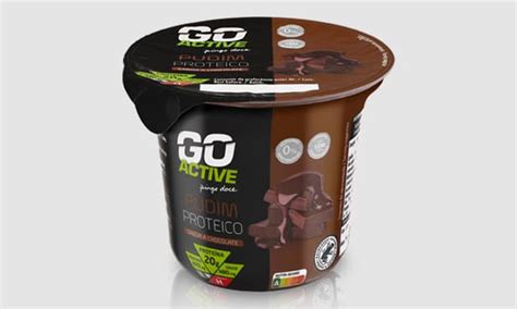 Pudim Proteico De Chocolate Go Active 200 G Produtos Pingo Doce