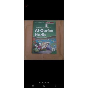 Jual Buku Al Qur An Hadis MI Kelas 5 Toha Putra Shopee Indonesia