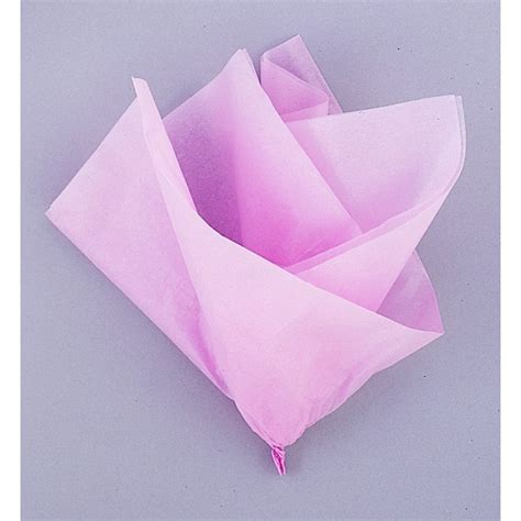 PAQ 10 U HOJA PAPEL SEDA ROSA 51X66CM