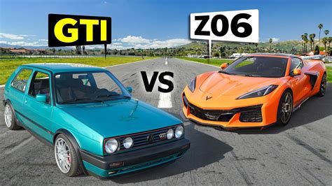 600HP GTI Vs 2023 C8 Z06 Corvette THIS Vs THAT Turbo And Stance