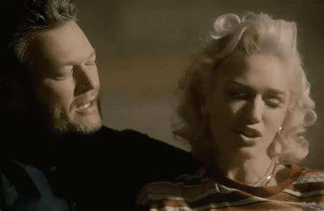 Blake Shelton Gwen Stefani Showcase Their Love Story In Video For