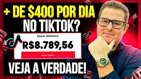 GANHAR DINHEIRO VENDO VÍDEOS NO TIKTOK TIKTOK PAY É GOLPE Dinheiro