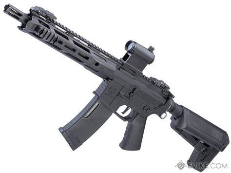 Krytac Full Metal Trident MKII M CRB Airsoft AEG Rifle Color Black