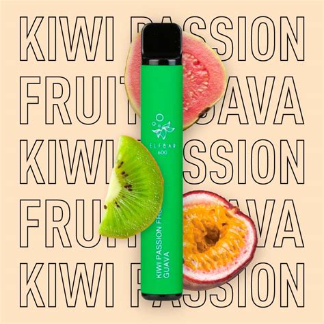 Elfbar Kiwi Passion Fruit Guava Einweg E Zigarette Mg Ml Nikotin