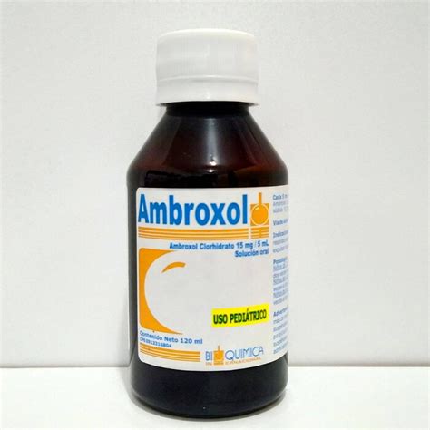 AMBROXOL COFASA 15 Mg 5mL JARABE Laboratorios COFASA 49 OFF