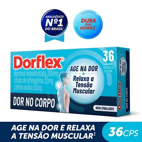 Dorflex Sobe A Pressão - Dorflex 36 Comprimidos | Agille Med