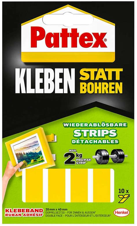 PATTEX Klebe Strips Kleben Statt Bohren Von Kaufland Ansehen