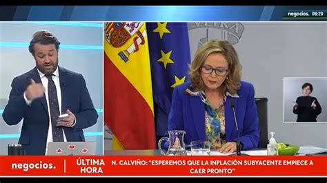 ÚLTIMA HORA Nadia Calviño saca pecho ante la inflación en España