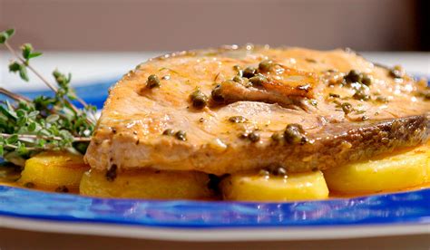 Amberjack In Caper Sauce Scoolinary Recipes