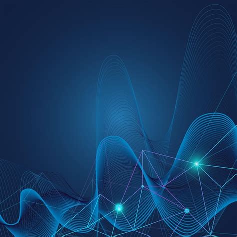 Premium Vector Abstract Blue Technology Background