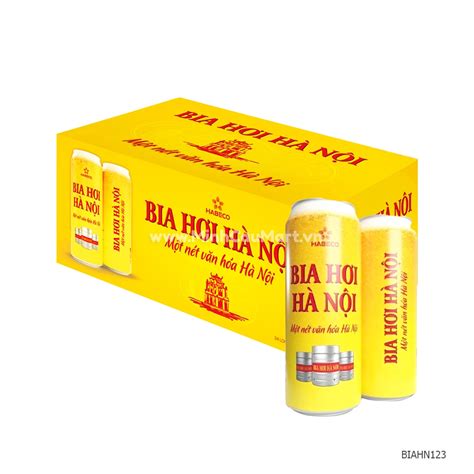 Thùng 24 Lon Bia Hơi Hà Nội 500ml Minh Cầu Mart Siêu Thị Trong Tầm Tay