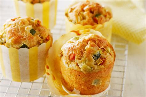 Receita De Muffins De Legumes