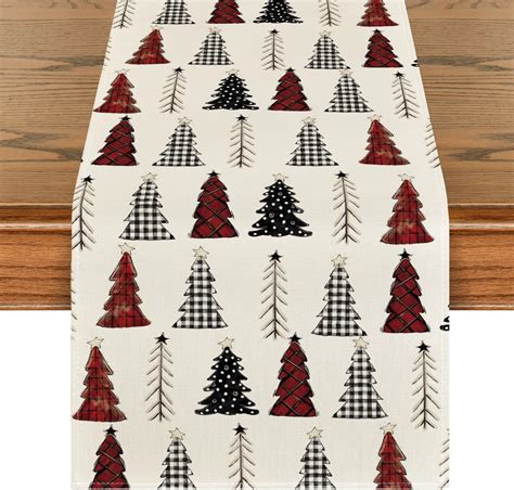 Amazon Artoid Mode Xmas Tree Christmas Table Runner Seasonal