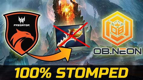 NEON VS TNC 100 RAPIER STOMPED ASIA PREDATOR LEAGUE 2021 DOTA 2