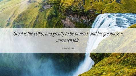 Psalms Kjv Desktop Wallpaper Great Is The Lord And Greatly To