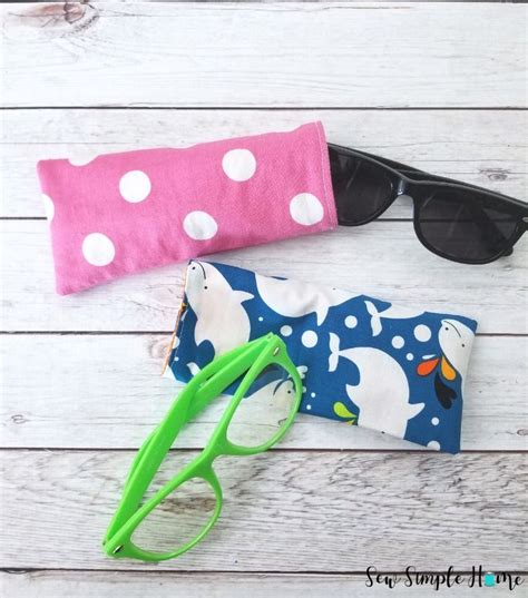 Beginner Friendly Glasses Case Tutorial Sew Simple Home