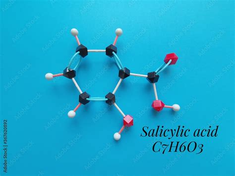 Salicylic Acid Structural Formula