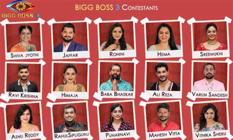 Bigg Boss 15 Contestants List 2021 Date Bigg Boss 15 Contestants List