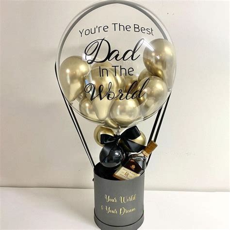 Popxstar Led Party Hot Air Balloon Bouquet Gift Surprise Tool Bopo Box