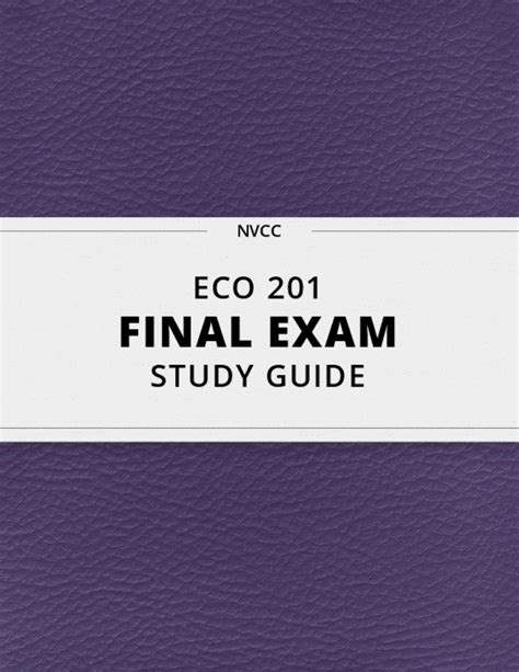 Eco Final Exam Guide Comprehensive Notes For The Exam Pages