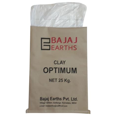 Printed 25 Kg Kraft Paper Laminated HDPE Woven Bag Rectangular At Rs