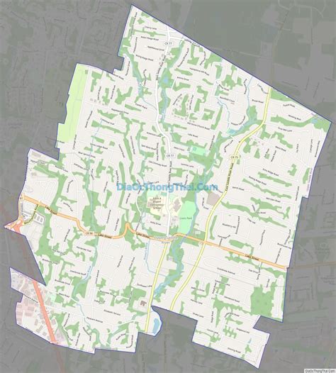 Map Of Upper Saddle River Borough