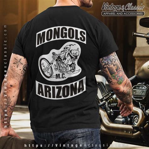 Mongols MC Arizona Shirt - Vintagenclassic Tee