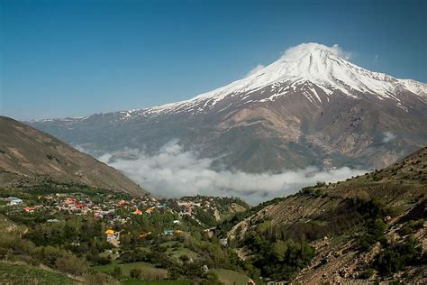 Tallest Mountains In Iran - WorldAtlas.com