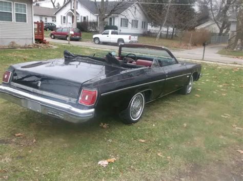 1975 Oldsmobile Delta 88 Royale Convertible 2 Door 5 7l Donk Slab Lowrider For Sale Photos