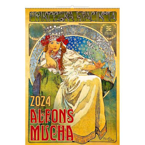 Kalender Helma X Cm Alfons Mucha Kalenders Planning