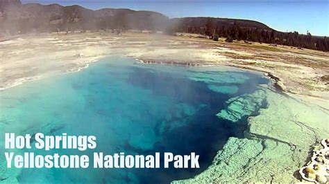 Hot Springs In Yellowstone National Park Youtube