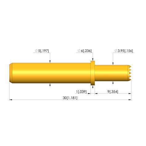 Spring Loaded Test Probe Gks A Item Ingun