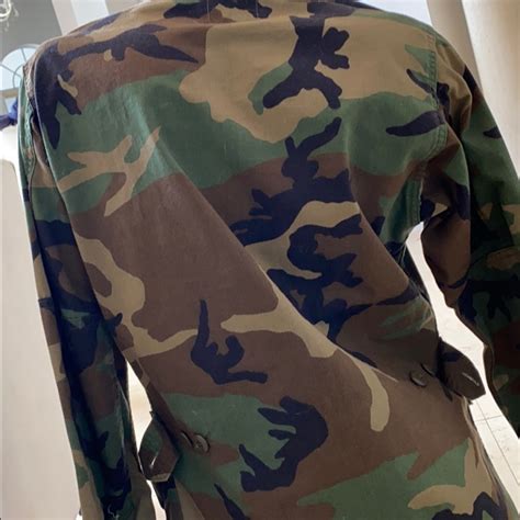 Authentic Camo Air Force Army Jacket Gem