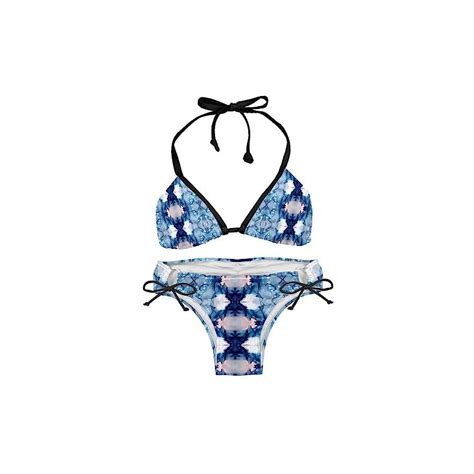 Suojapuku Bikini Da Donna Costume Da Bagno A Due Pezzi Marmo Acquerello