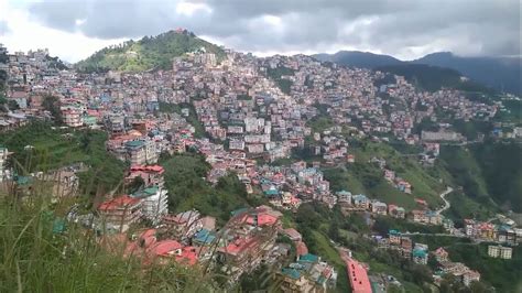 Shimla During Monsoon View In Sanjauli Himachal Pradesh India Youtube