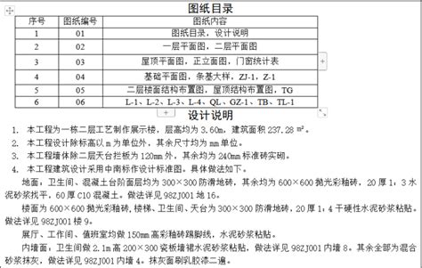 工程量清单计价实例含图纸（二） 清单定额造价信息 筑龙工程造价论坛