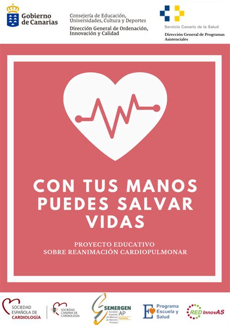 Proyecto Educativo “con Tus Manos Puedes Salvar Vidas ReanimaciÓn Cardiopulmonar Rcp ” Área